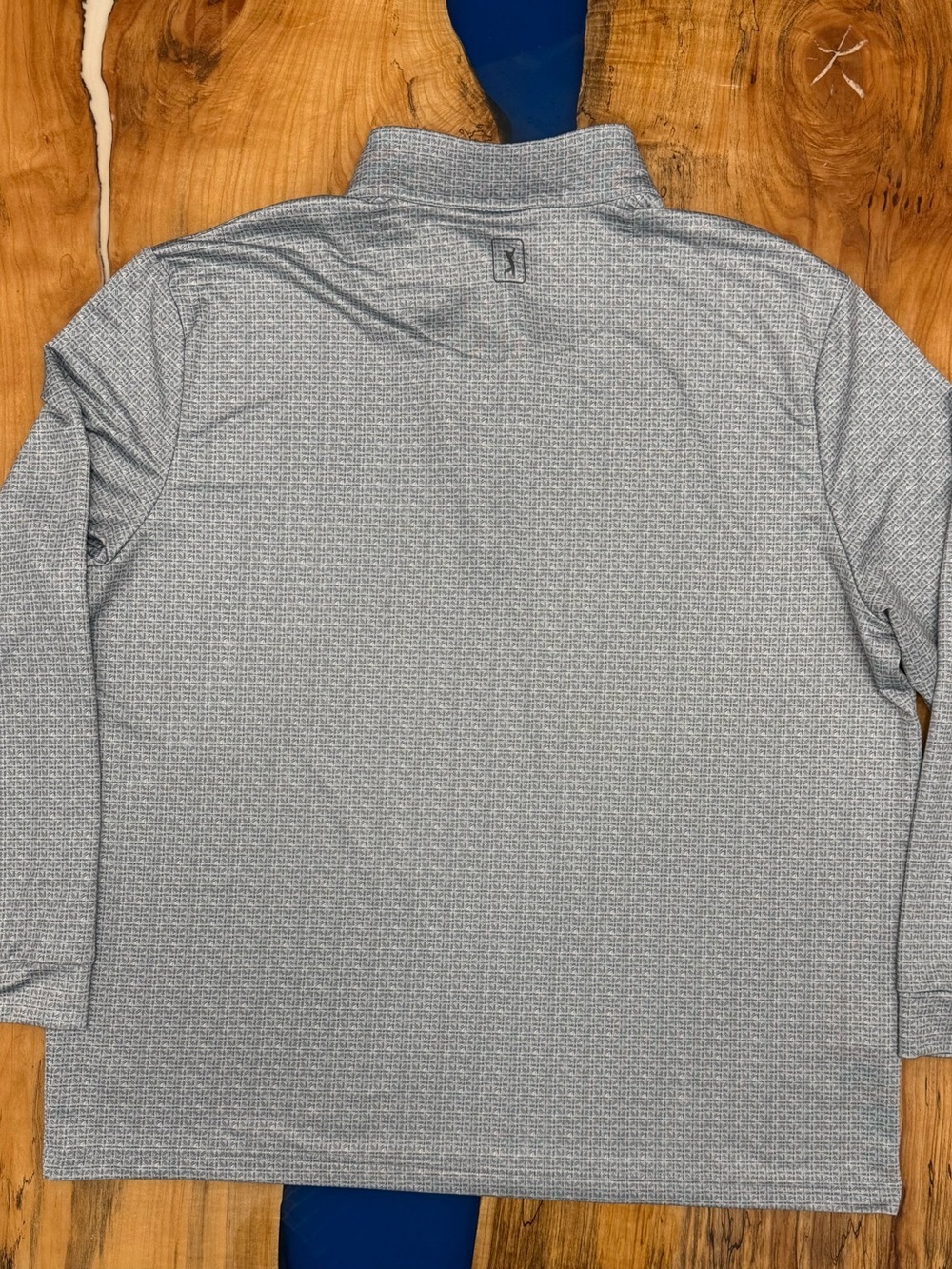 PGA TOUR Golf Quarter Zip Pullover XXL Gray Performance Stretch Medium Weight - Picture 7 of 10